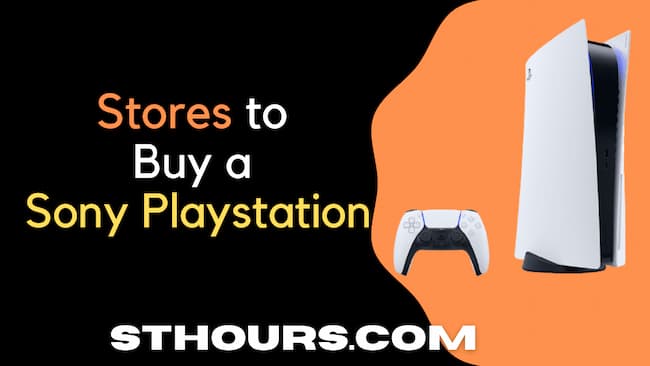 Stores to Buy a Sony Playstation