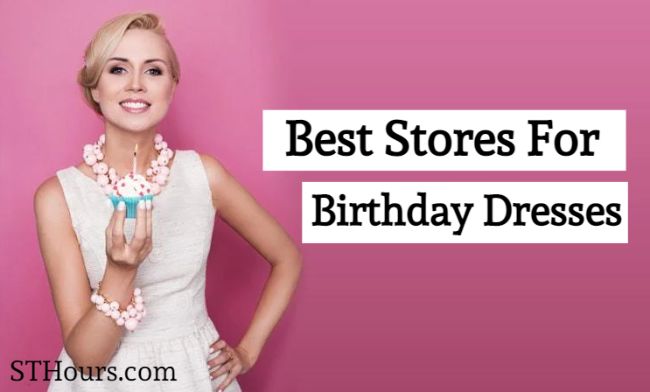 8 best stores for birthday dresses in usa